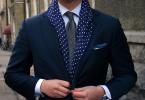 Як зав'язувати чоловічий шарф: стильні варіанти на кожен день і для виходу у світ