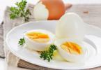 Dijeta s jajima “Maggi”: način da brzo izgubite paru Riba, kuhana na pari